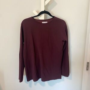 OAK + FORT Deep Red Top